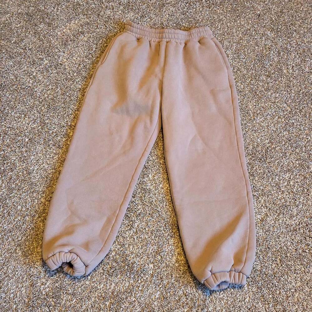 Comfrt Women's Tan and Brown Joggers-tracksuits